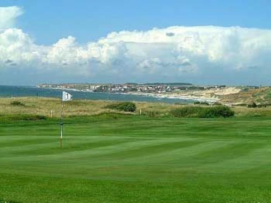 Vue Sur Mer, Dunes Et Golf Wimereux Eksteriør bilde